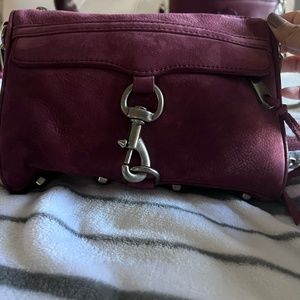 BRAND NEW Rebecca Minkoff Mini Mac Crossbody in ACAI